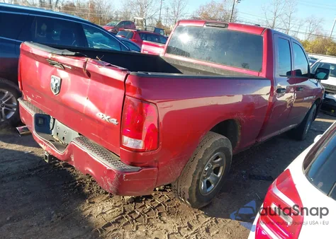 2012 Ram 1500 St from USA, damaged, VIN 1C6RD7FT4CS284657